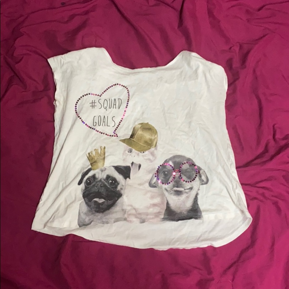 “Squad Goals” puppy shirt